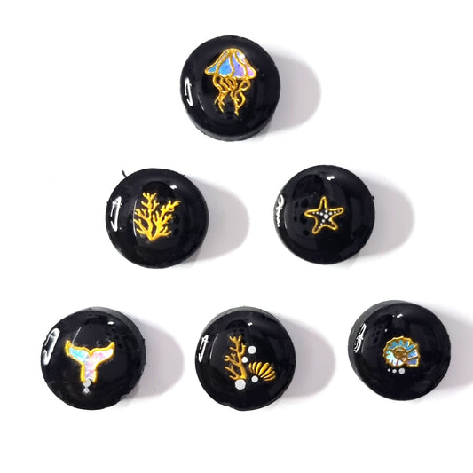 Set of 6 magnets- ocean