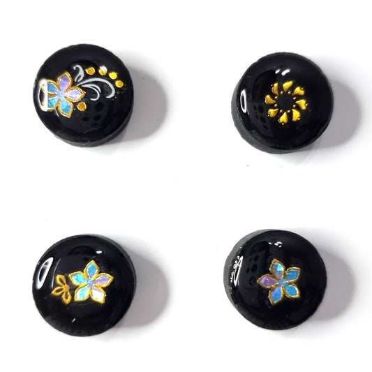 Set of 4 magnets- flowers 7