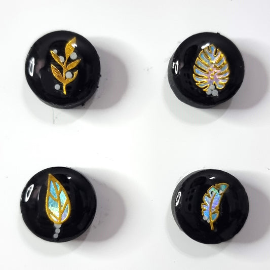 Set of 4 magnets- Leaves 6