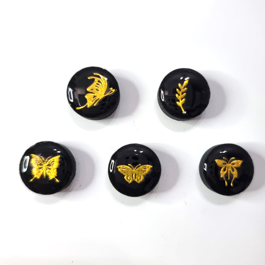 Set of 5 magnets- butterflies 2