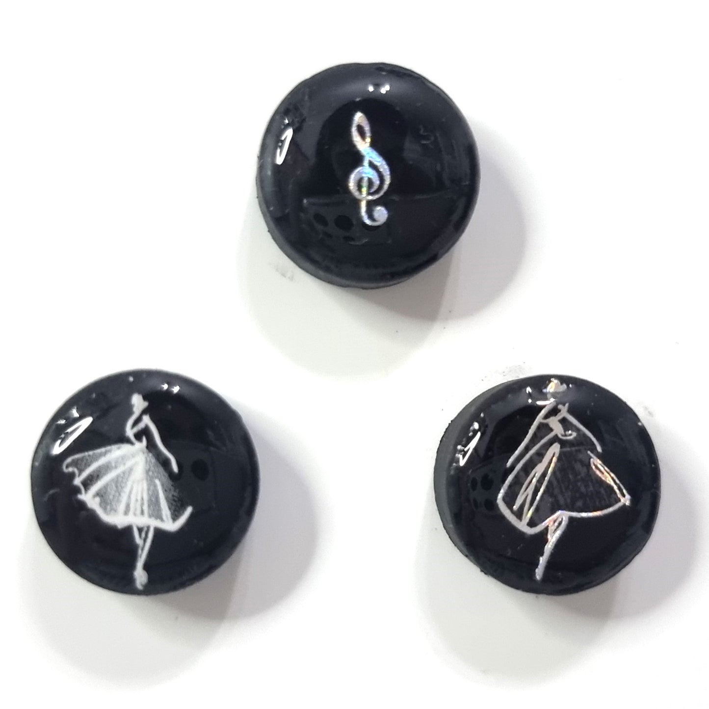 Set of 3 magnets- ballerina
