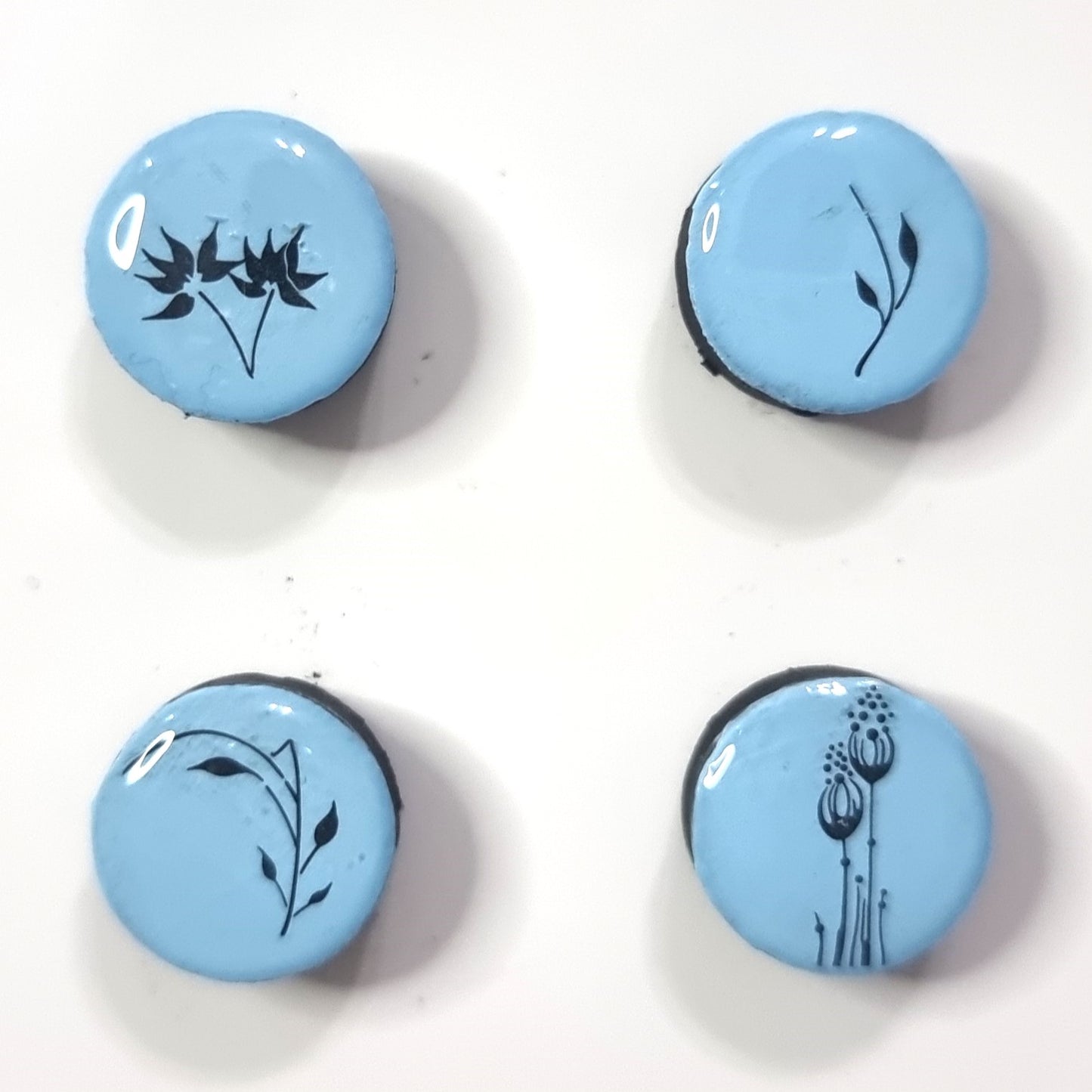 Set of 4 magnets- Leaves 3
