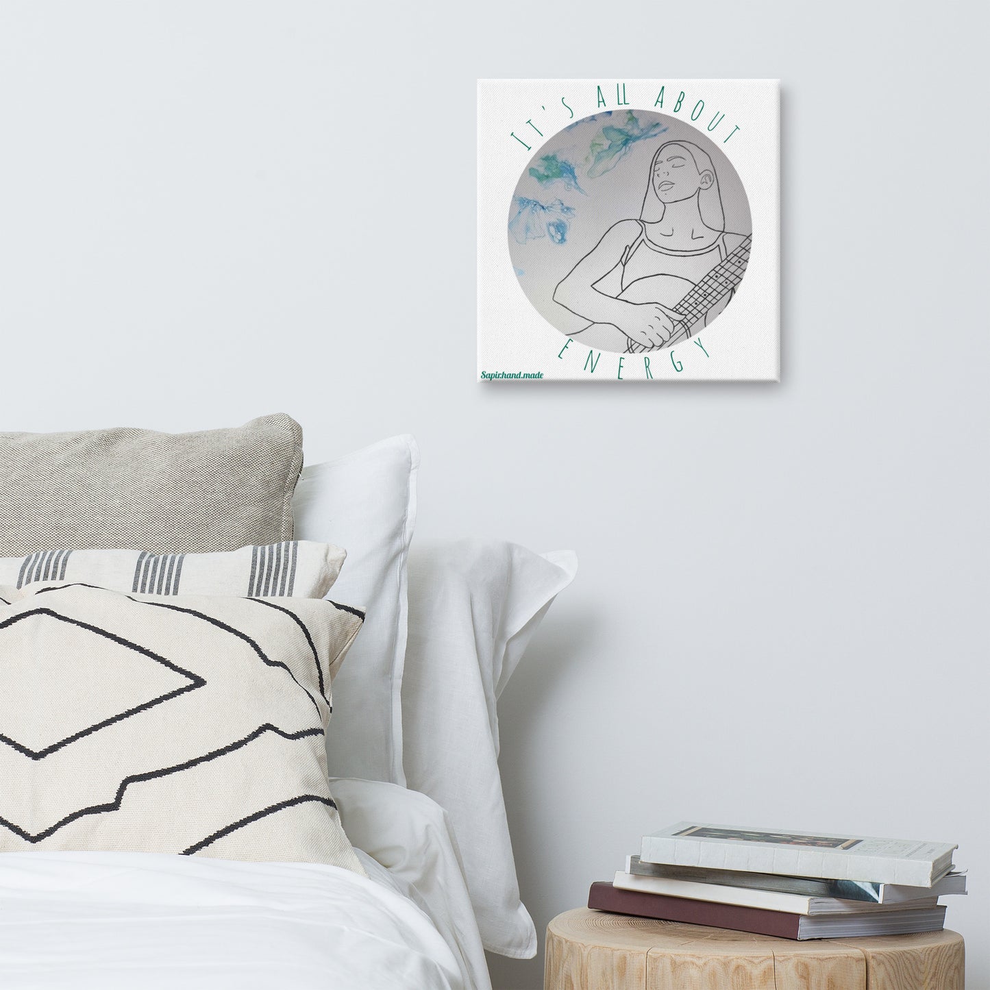 Logo on Canvas