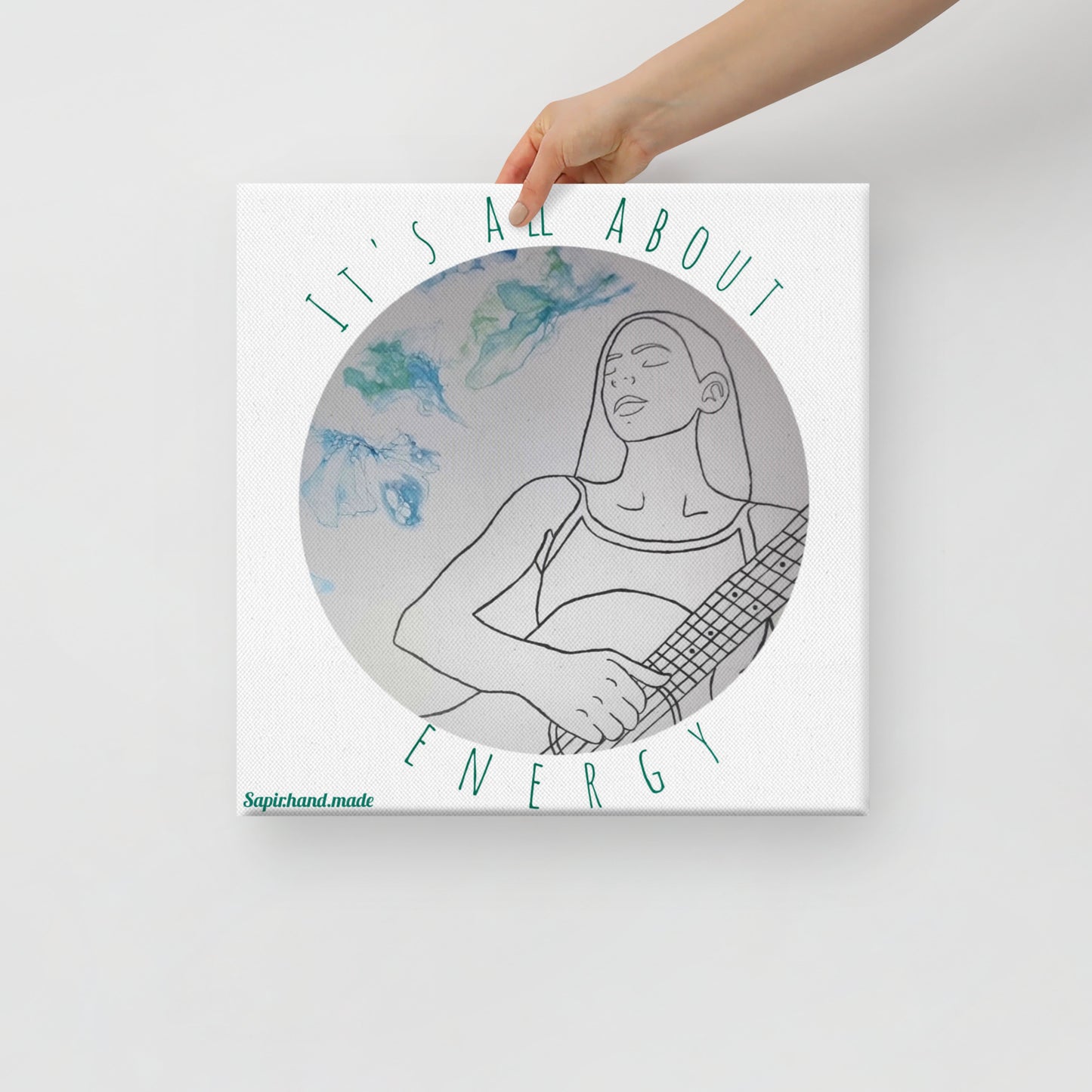 Logo on Canvas