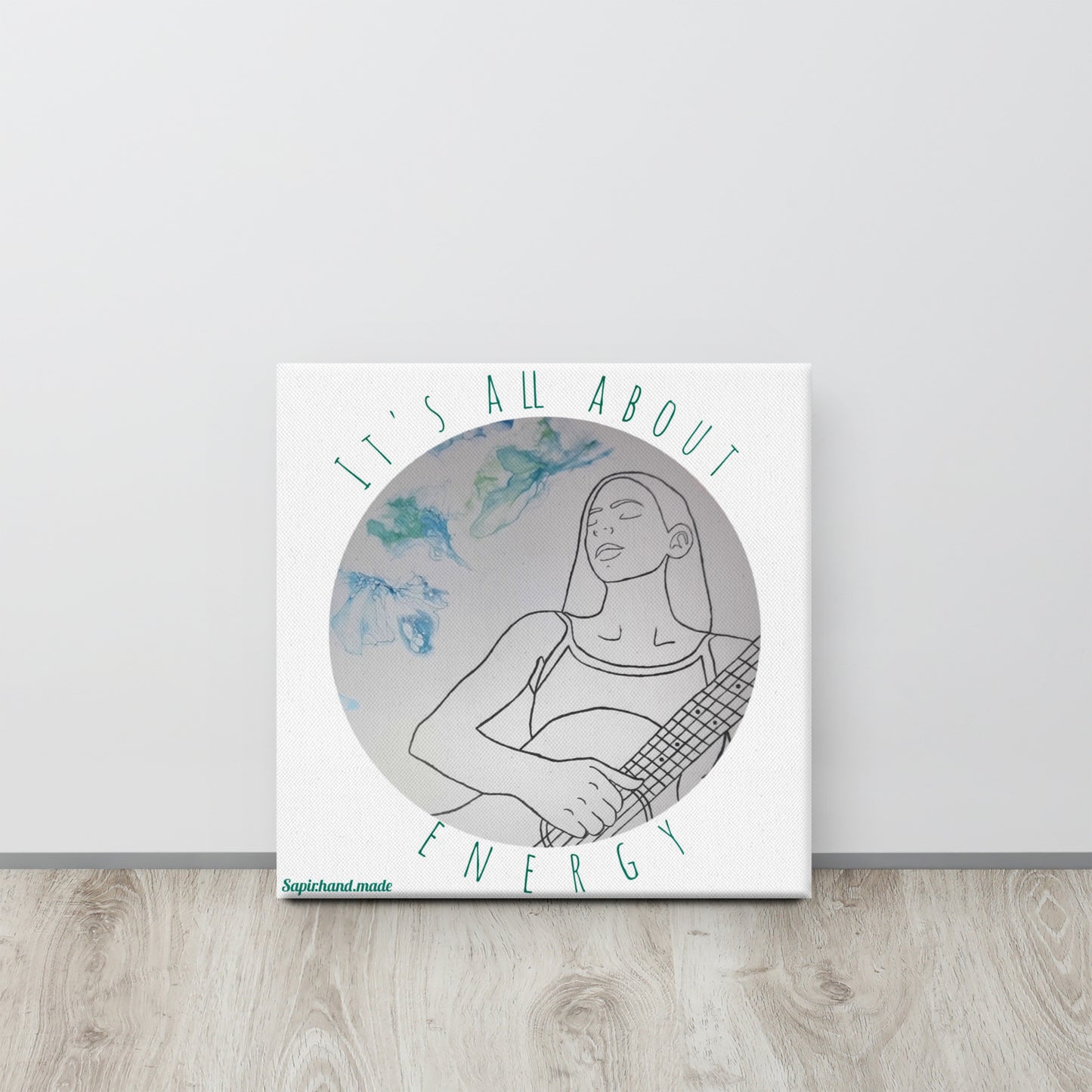 Logo on Canvas