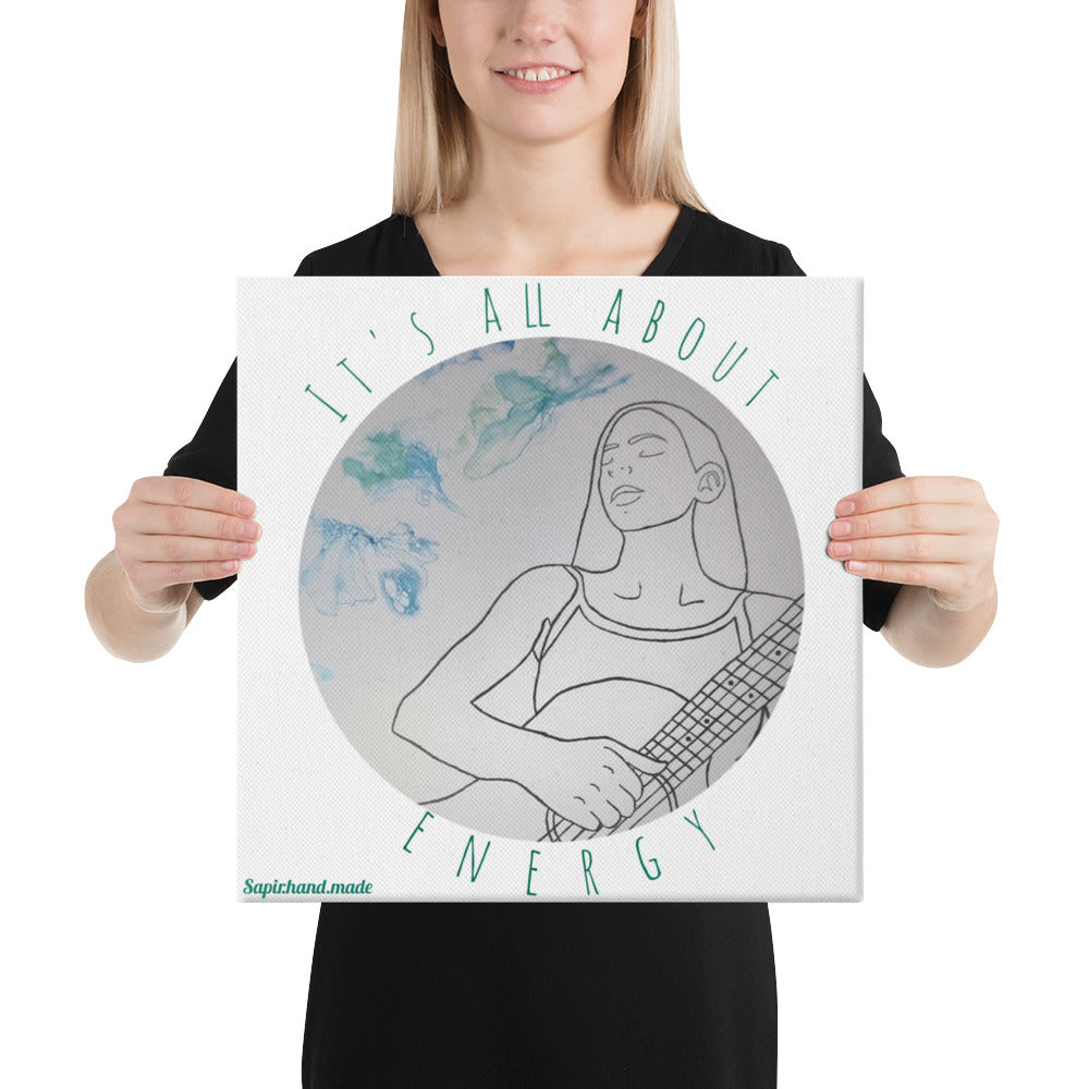 Logo on Canvas