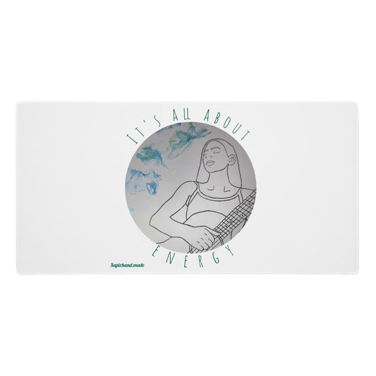 Logo on mouse pad 18"X36"