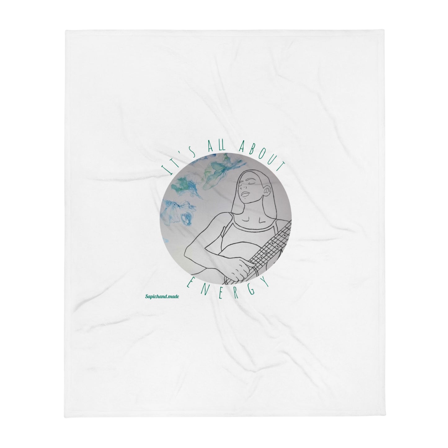 Logo on Blanket 50"X60"