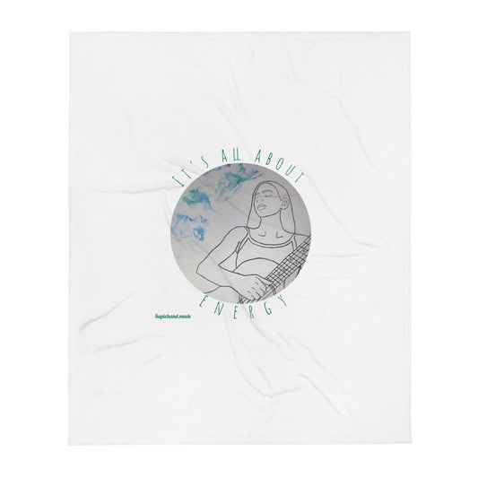 Logo on Blanket 50"X60"