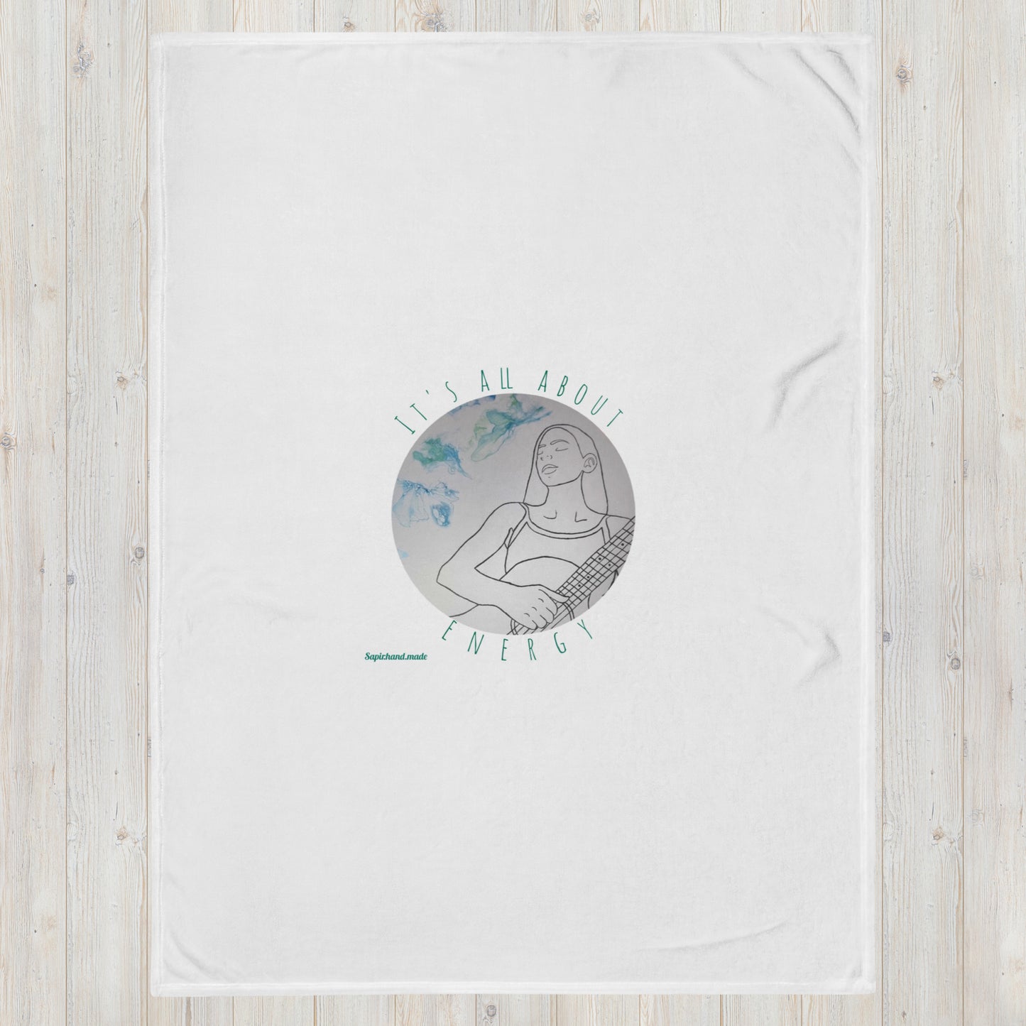 Logo on Blanket 60"X80"