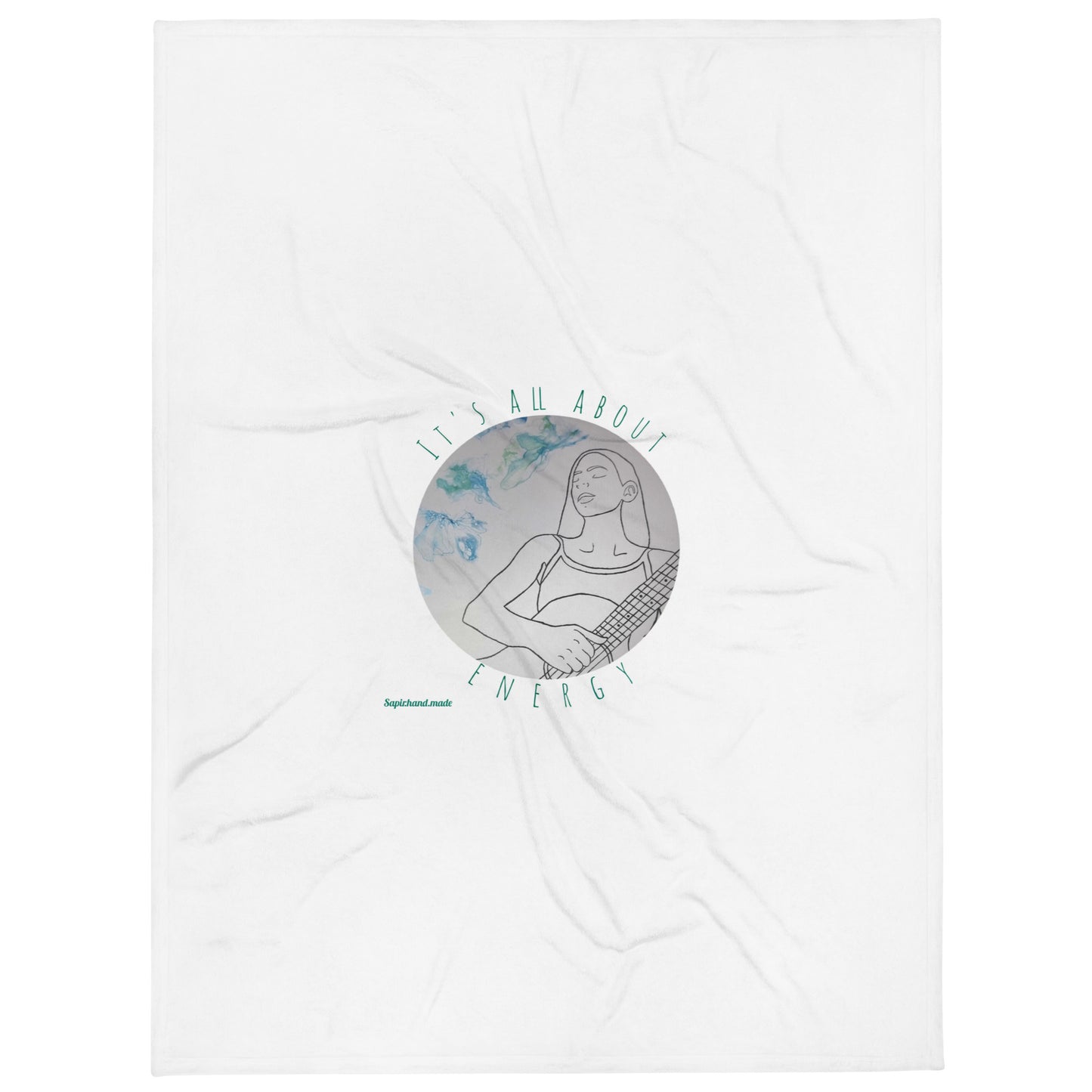 Logo on Blanket 60"X80"