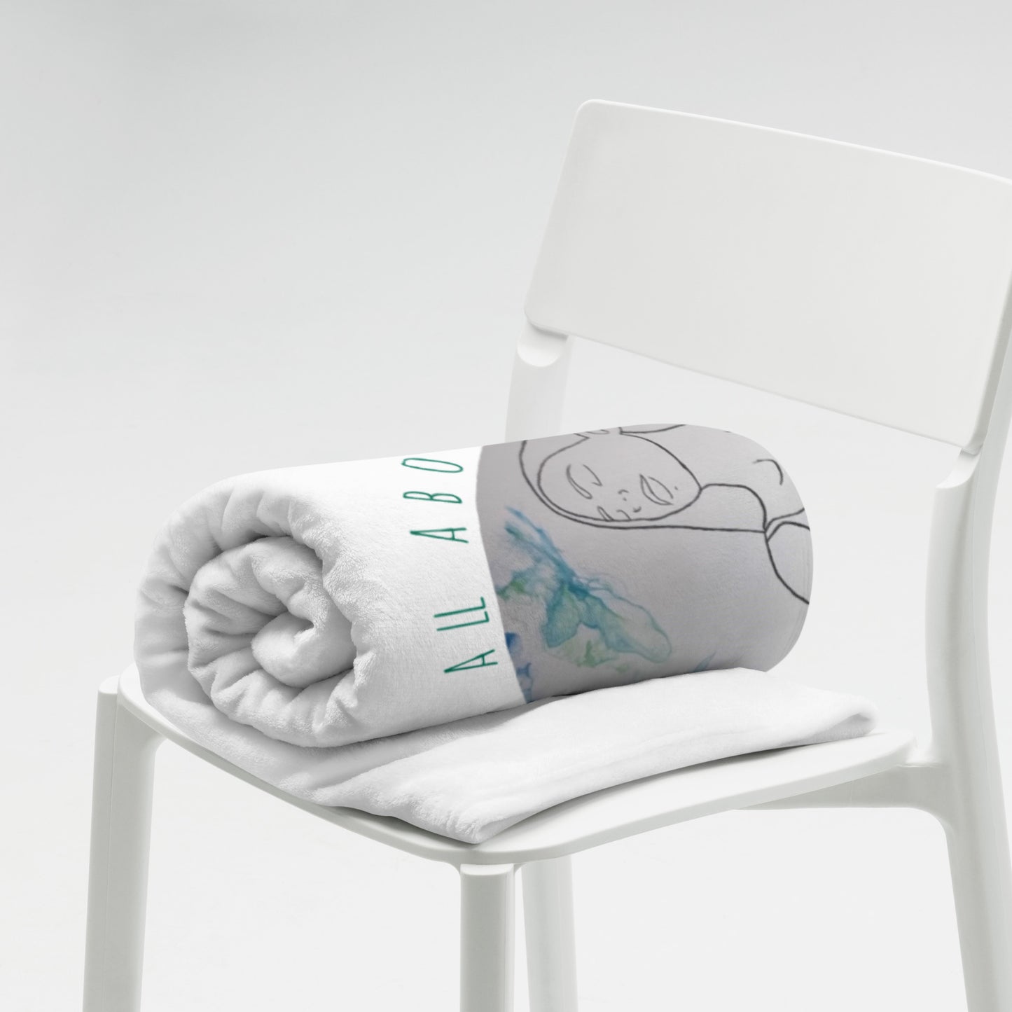 Logo on Blanket 60"X80"